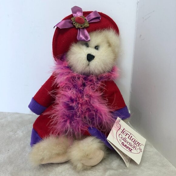 NWT Ganz Heritage Collection Bear Monique Stuffed Animal - Picture 1 of 11